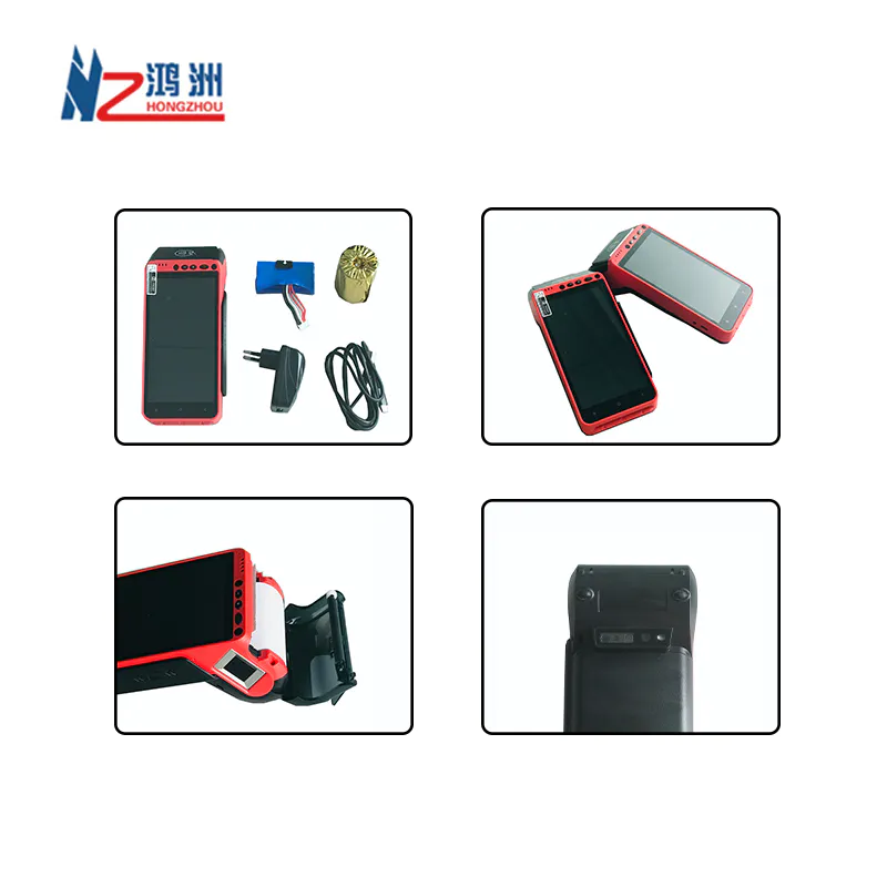 3G/4G/WIFI Smart Payment Terminal Portable POS With Fingerprint
