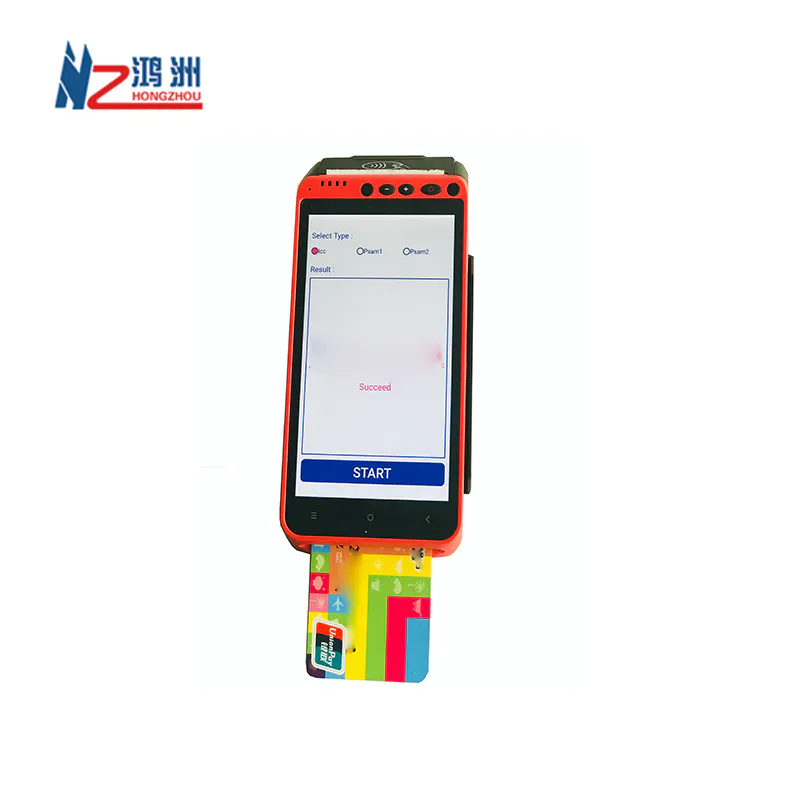 Portable Mobile Android Payment Smart POS Terminal With MSR/NFC/Contact IC Card