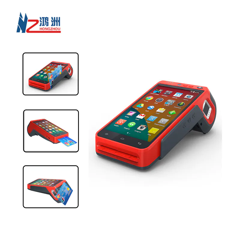 3G/4G/WIFI Smart Payment Terminal Portable POS With Fingerprint