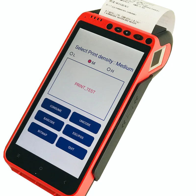 Android 7.0 Handheld Smart Payment POS With Optional Modules
