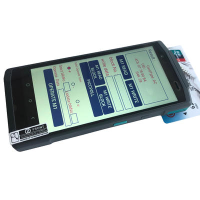 5.7 inch handheld pos machine android 10.0 touch screen mobile pos terminal