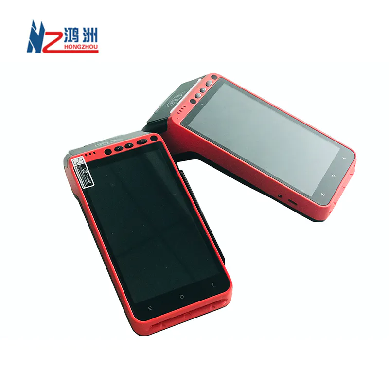4G Smart Payment Portable Android Mobile POS Terminal With fingerprint
