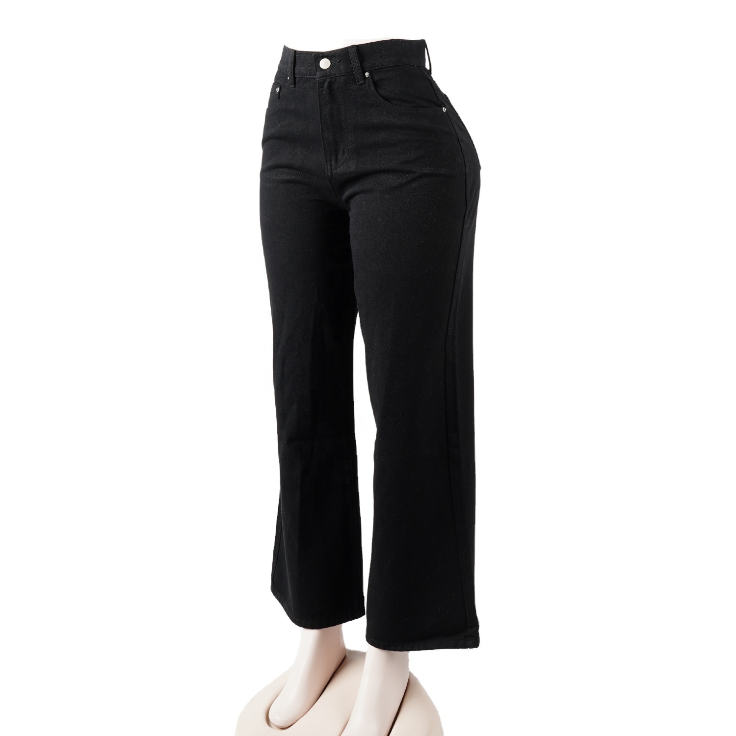 SKYKINGDOM 2020 hot sale jeans high waist black jeans cotton comfortable fitting denim jeans women