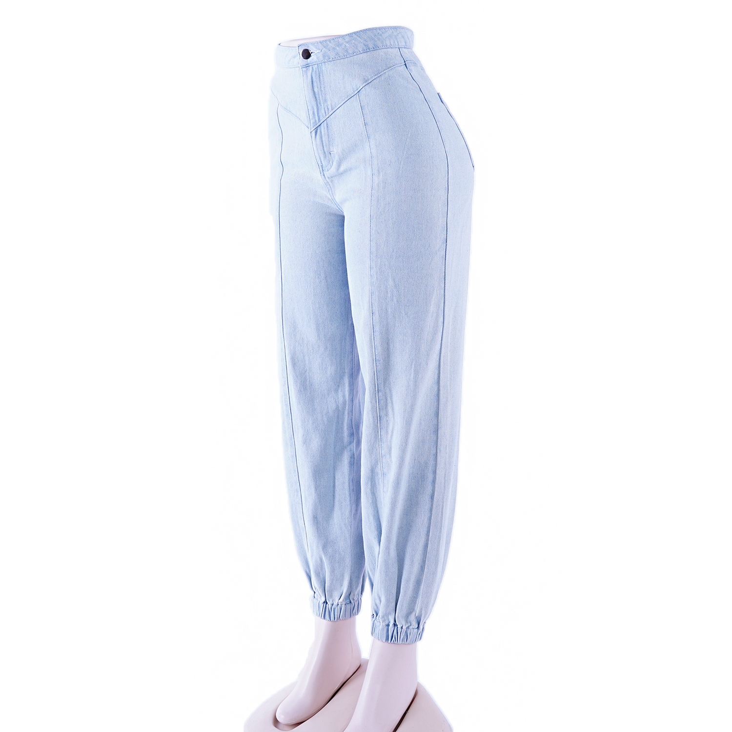 SKYKINGDOM factory price wholesale jeans baggy long pants light blue harem jeans