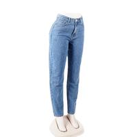 SKYKINGDOM whole price denim jeans mid waist blue cotton jeans 4 seasons out fitting long jeans