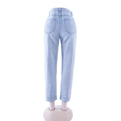 SKYKINGDOM brander design jeans denim blue trousers sexy lady casual wear women jeans
