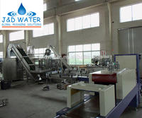 Small Plastic Glass Bottle Water Filling Packing Line