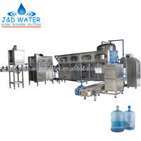 Complete 5 Gallon Bottle Water Production Line with CE mark