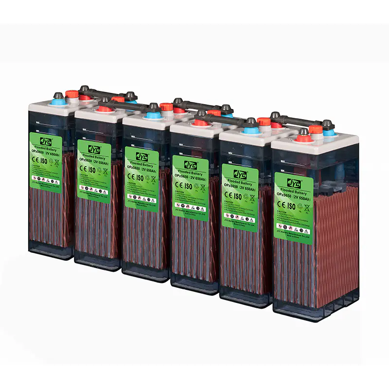 Batterie Opzs Solaire Opzs Solar Battery Container 2V 500Ah 600Ah