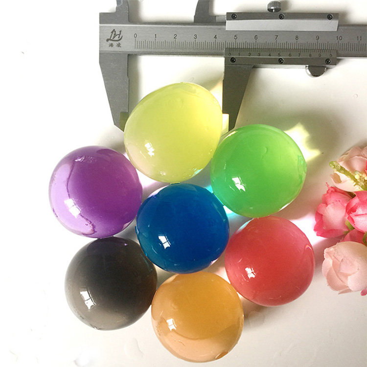 Top quality eco-friendly nontoxic color round crystal soil water beads, magic water beads