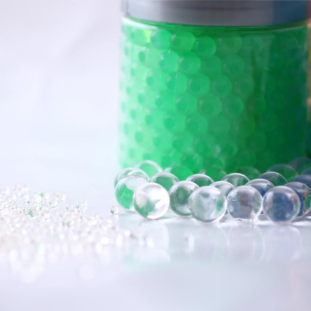 Hot sale magic colorful water absorbent polymer beads in pearl shape