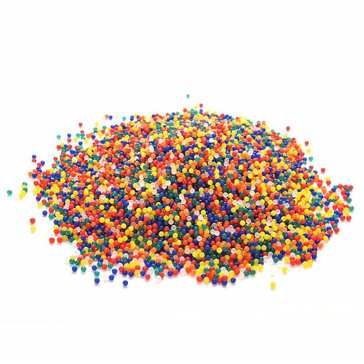 Demi 15 Colors Available Decorative Hydrogel Crystals Round Expandable Water Beads for Gun Harmless Bullet