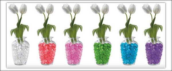 Best-selling home garden decoration flower crystal mud soil hydrogel clay