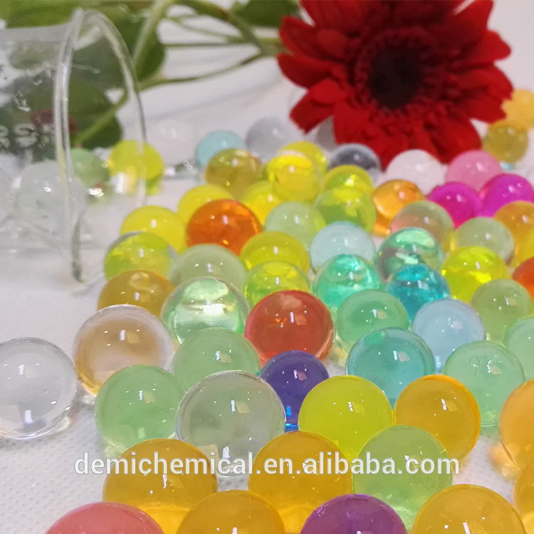 Eco-Friendly Home Decoration Colorful Pearl Indoor Plants Crystal Soil Crystal Water Gel Beads