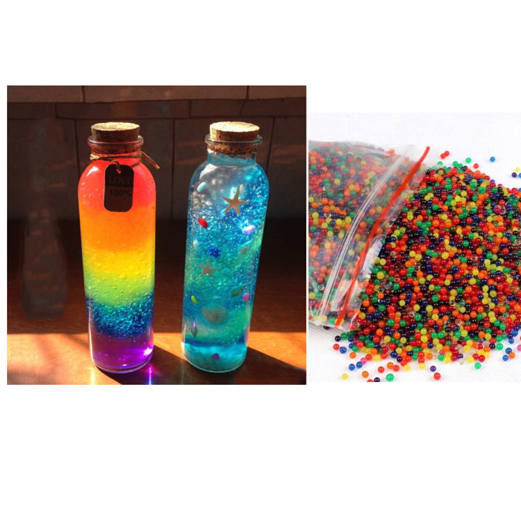 Wholesale plant decoration polymer water absorbent polymer giant gel water beads