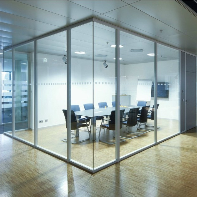 Flexible high office aluminium partition wall
