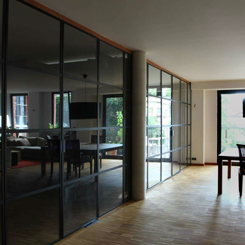 Metal Aluminum Screen Partition Sliding partition Walls For home