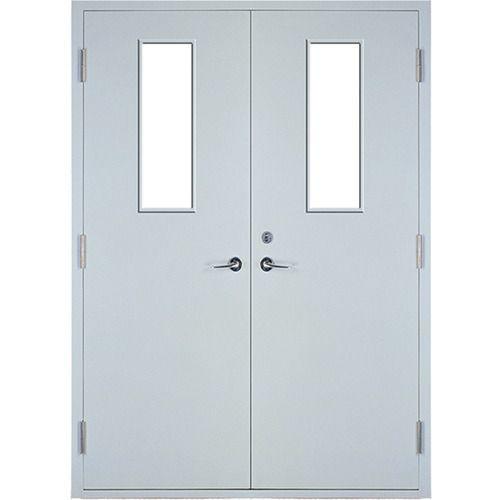 2100mm*2050mm fire steel door double panels fire exit door fire resistant time 90 minutes