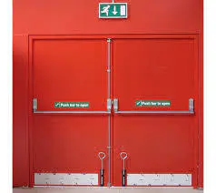 Standard 90min Fire Resistant Time for Fire Exit Door With Double Opening