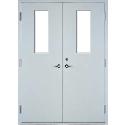 900mmWide*2200mmHigh Factory Price with Panice Bar 90 minutes Fire Resistance Fireproof Door