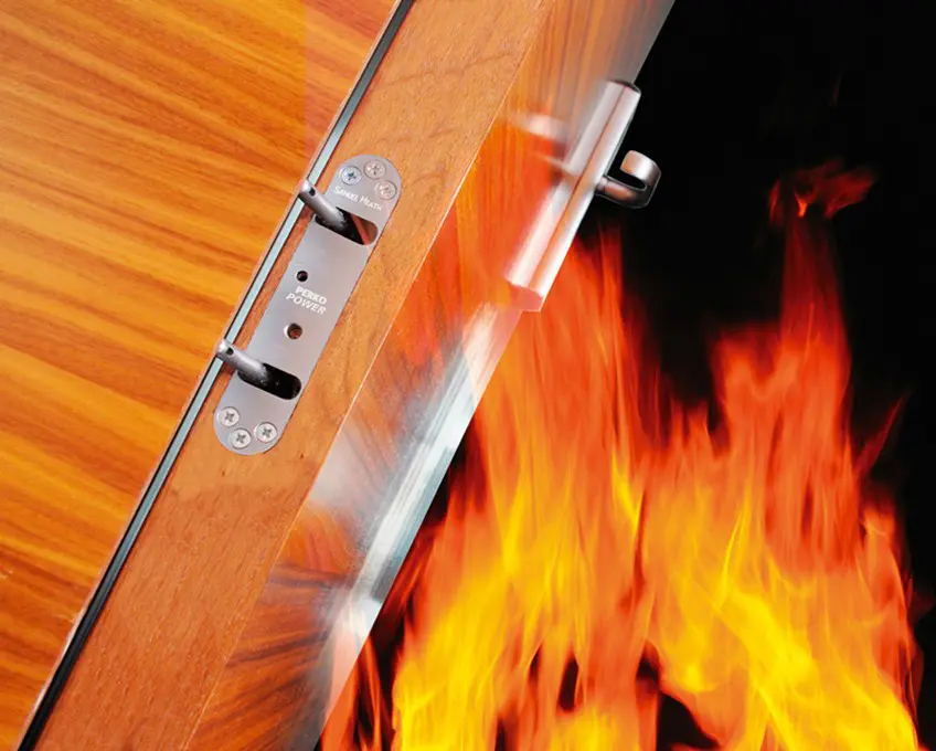 fire rated door with vision panel 1.5 hours fireproof door