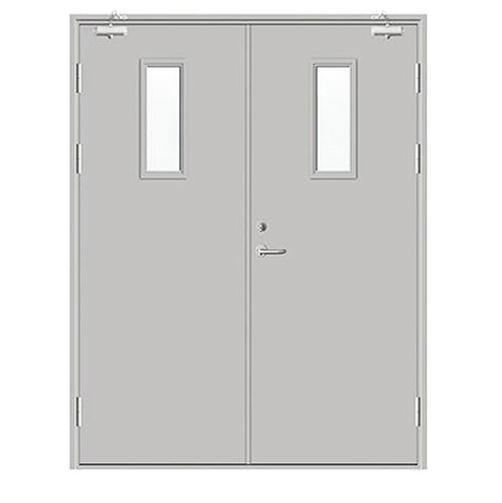 Safety Security Strong Double Door Panel Fireproof Emergency Door Supplier