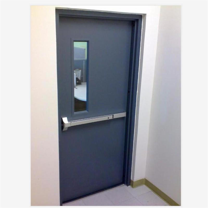 Swing Open Style and Finished Surface Metal Fire Exit Door