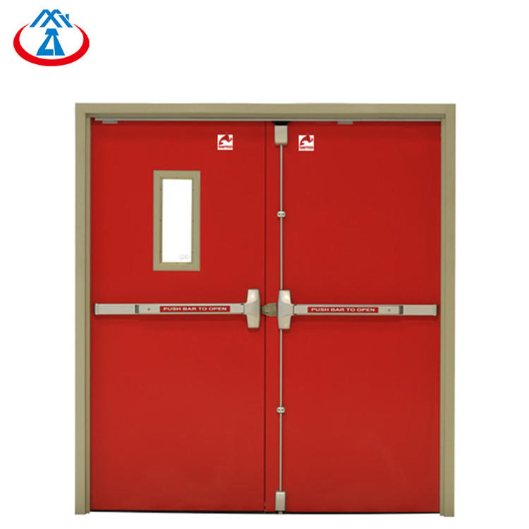 Swing Open Style and Fire Rated Door Security Exit Door with Vision Panel from China