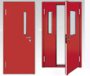 StrongSteel MetalDouble Door Panel Fireproof Emergency Door