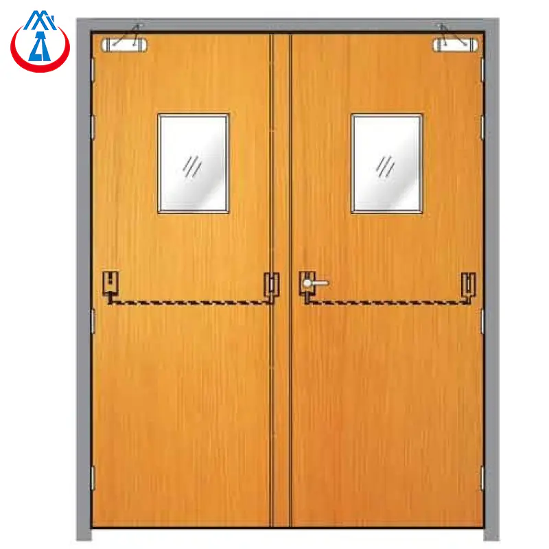 High-grade Standard Wooden Fireproof Door for Building
