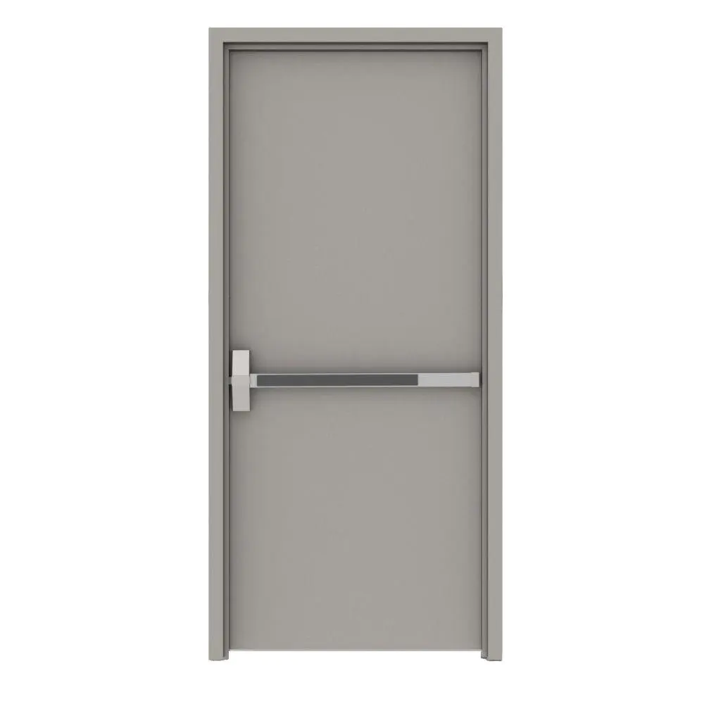 900mmWide*2200mmHigh Factory Price with Panice Bar 90 minutes Fire Resistance Fireproof Door