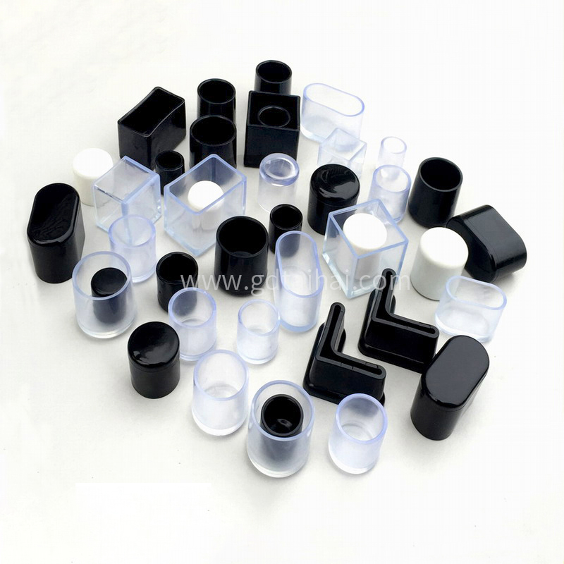 Black transparent square rubber bellows rubber silicone grommet