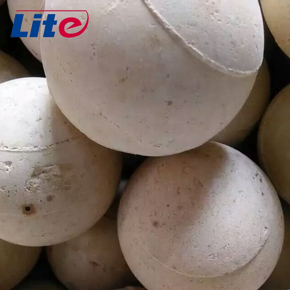 high alumina ceramic balls with 20~50mm dia