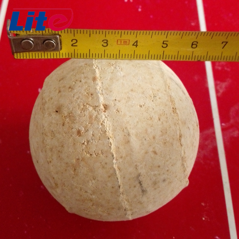 68% Medium Ceramic Alumina Ball For Grinding 10-70mm