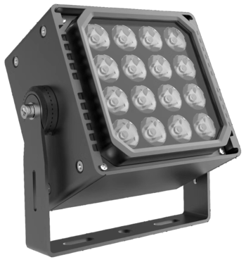 5 years warranty led flood light fixture square type
