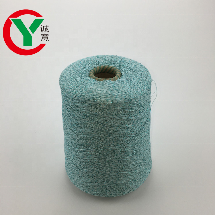 2/20s 50%Acrylic 50%Cotton Twist metallic yarn for hand knitting