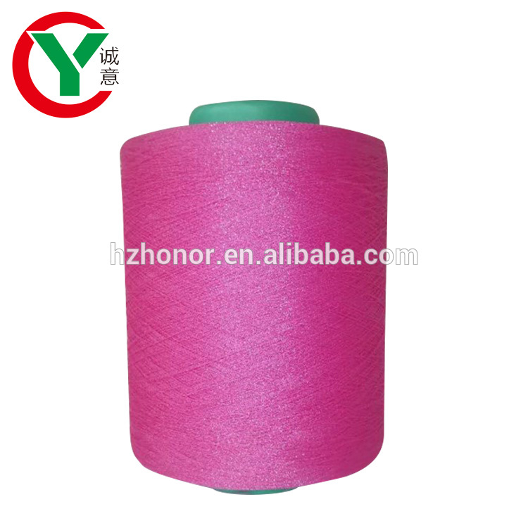 Высококачественная пряжа из нейлоновой смеси для вязания и ткачестваБлестящая пряжа