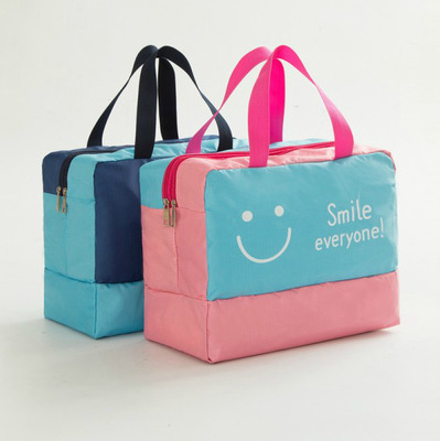 Design fashion large travel handbag portable beach bag promotional
