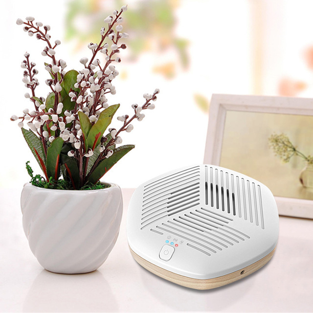 Cheap price Hot sales Mini Rechargeable Air Purifier Ozone Generator for Shoe Cabinet Office home kitchen
