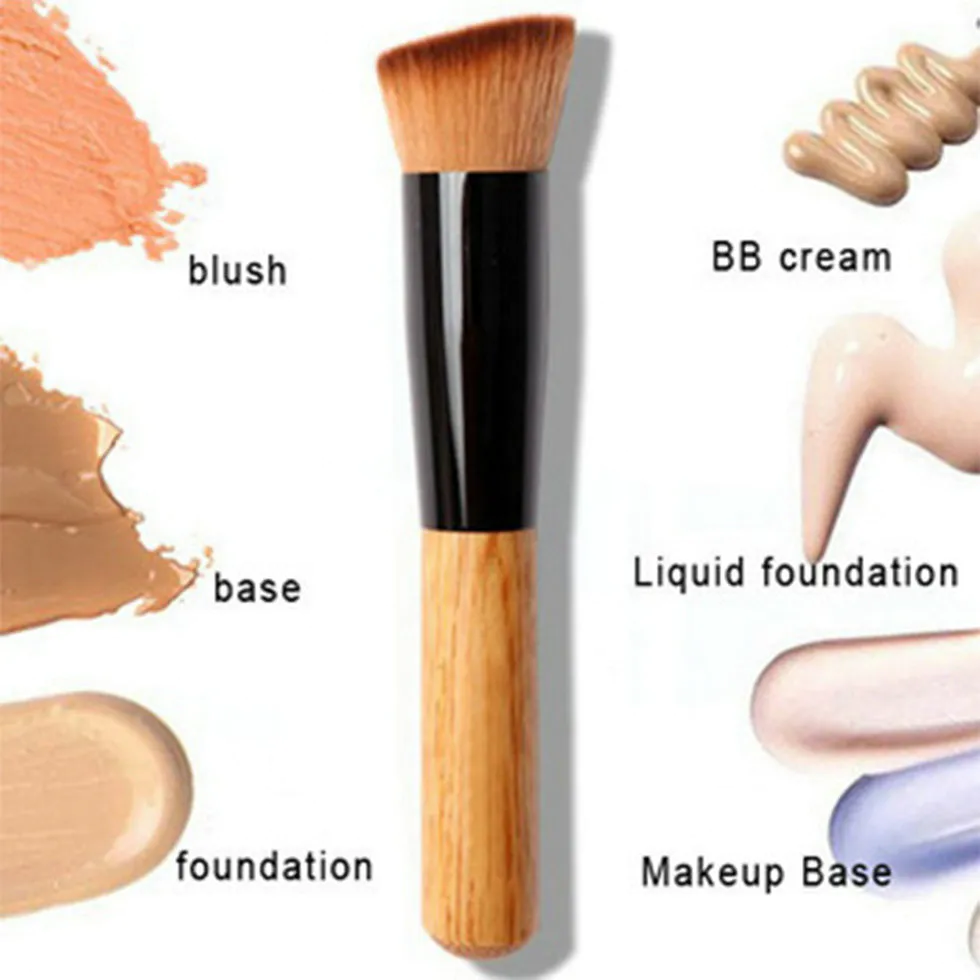 Multifunction Liquid Foundation Brush cosmetic jar Powder Makeup Brush