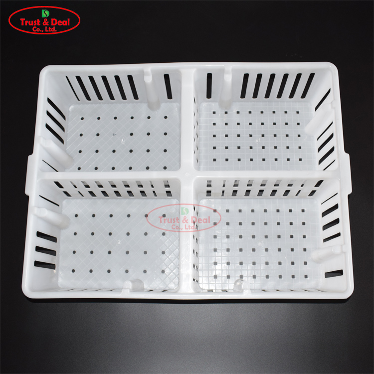 plastic crate for day old baby chick transportation crate for breeder farm