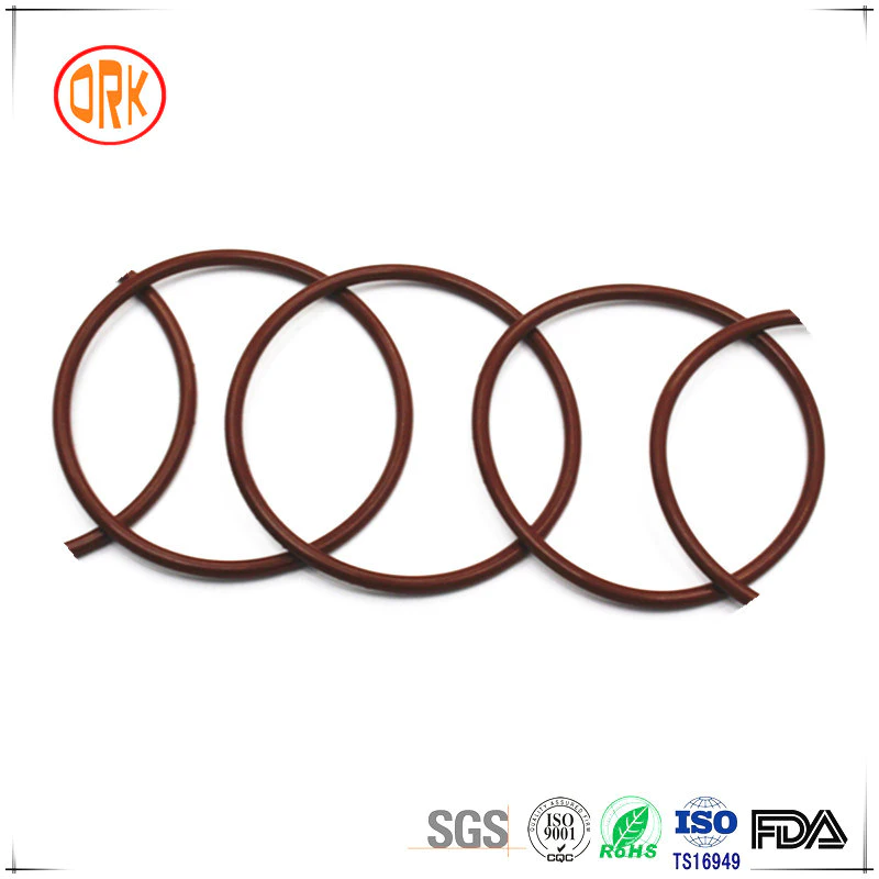 Water Resistant Brown EPDM Rubber Gasket O-Ring Seals