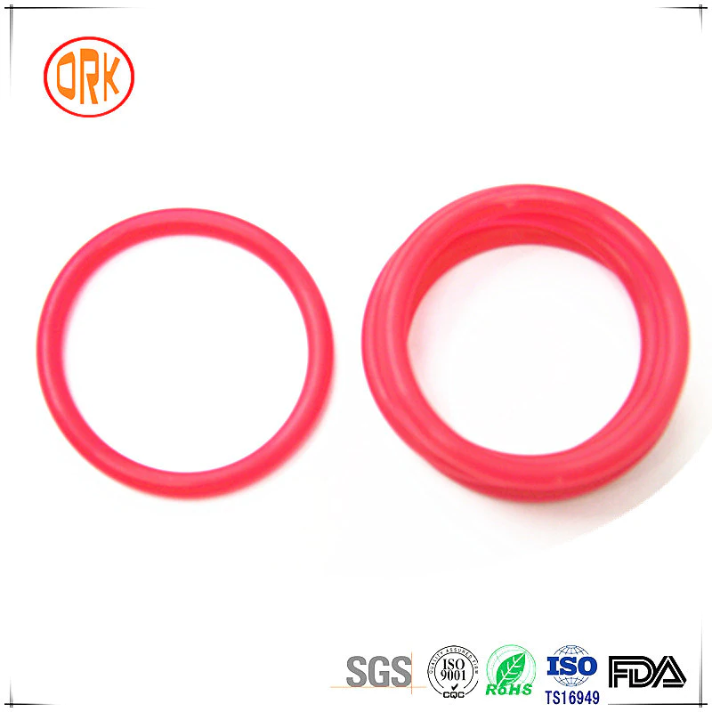 Red High Temperature EPDM O-Rings with RoHS