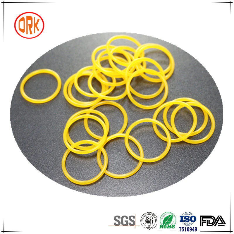 Yellow Custom Auto EPDM Rubber Seal O Ring