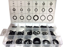 High Temperature Black Rubber Seals O-Ring Kit