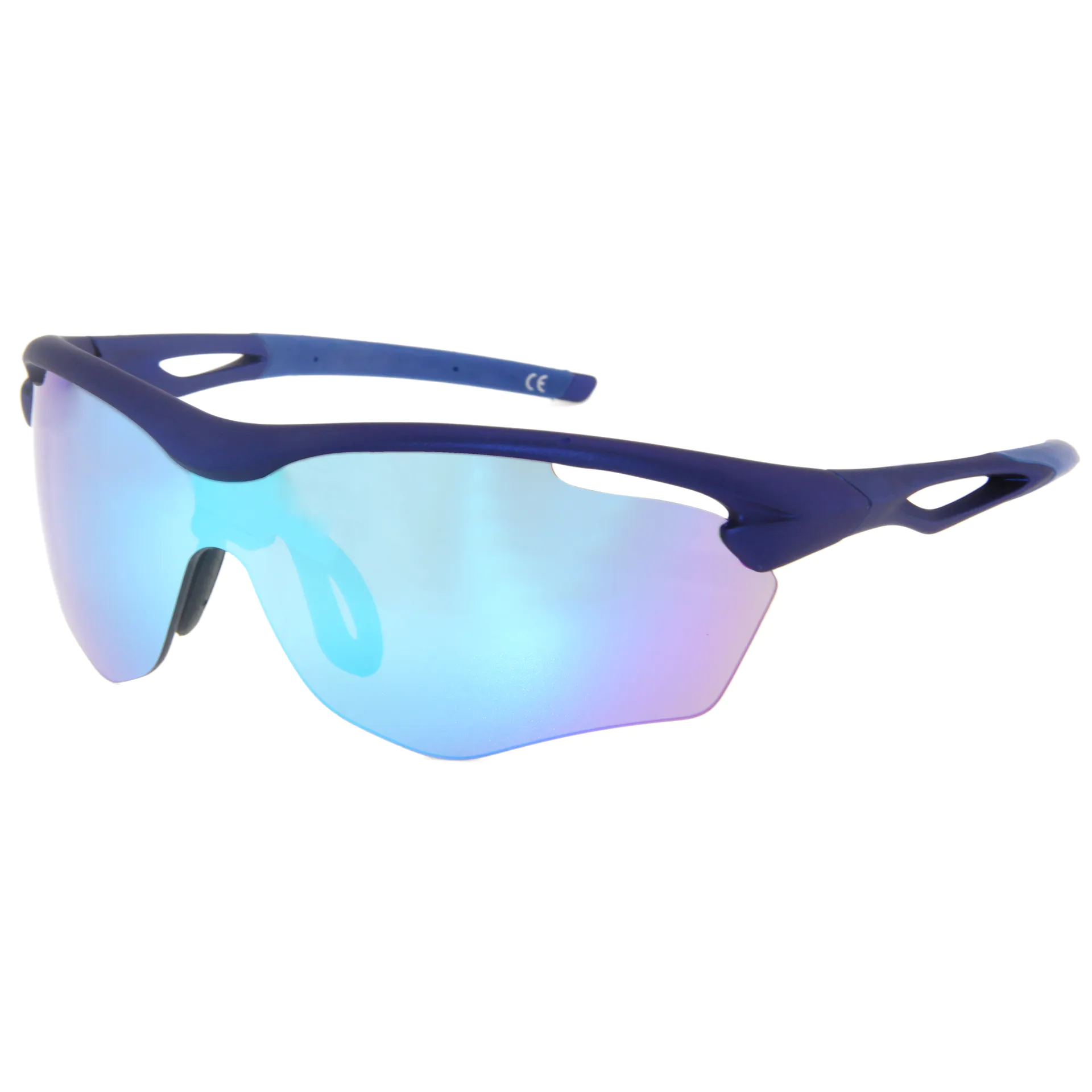 EUGENIA OEM Custom Logo Mirror Lens Cycling Fishing Sport Sunglasses Polarized UV400 Protection