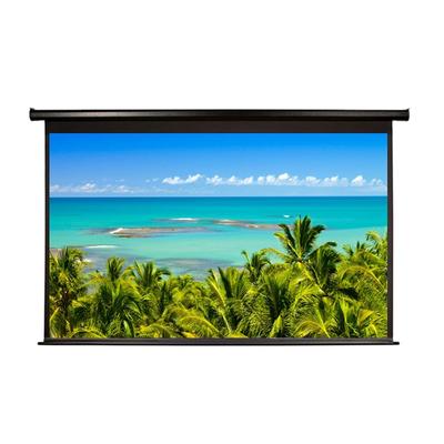 120 Electric Projector Screen With Remote Control For Home Theater
