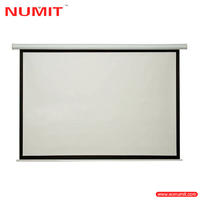 Matte White Ceiling Electric Motorized Projection Screen