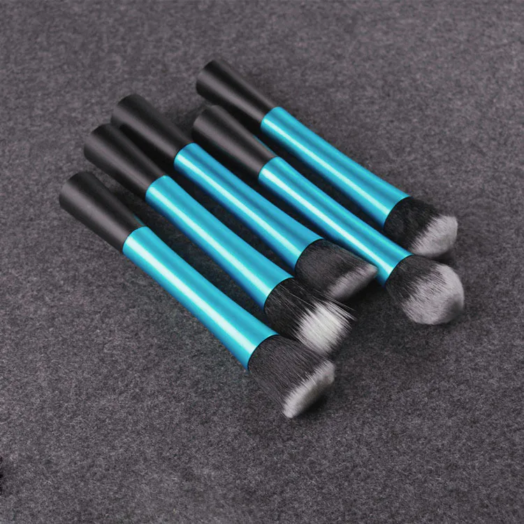 Set di pennelli per trucco professionale da 10 pezzi / set di pennelli per trucco kabuki