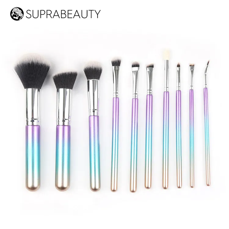 2018 professional cosmetics brush 10 pcs makeup brush set